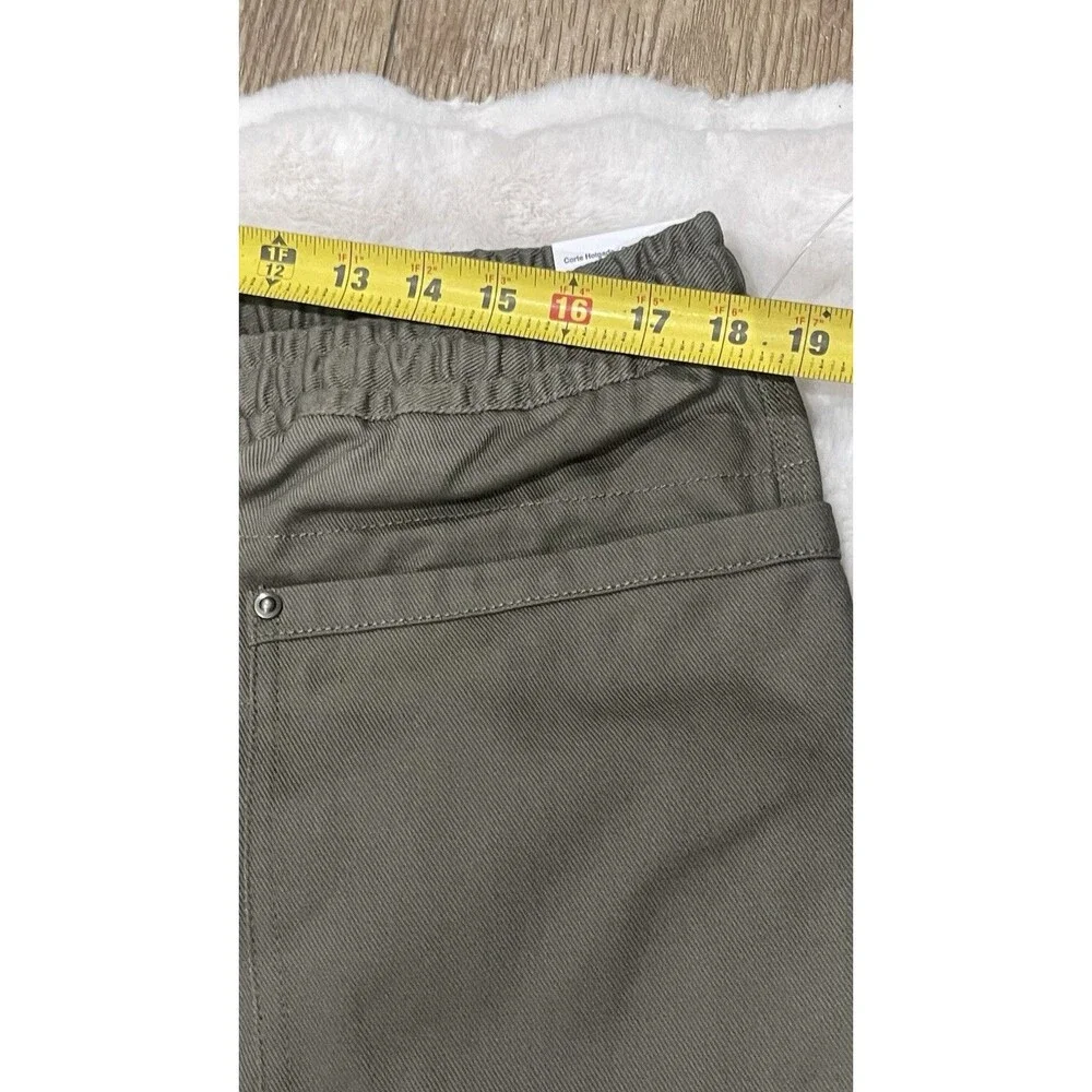 Nike Men’s Cargo Pants Large Olive Green Loose Fit Straight Leg Utility NWT
